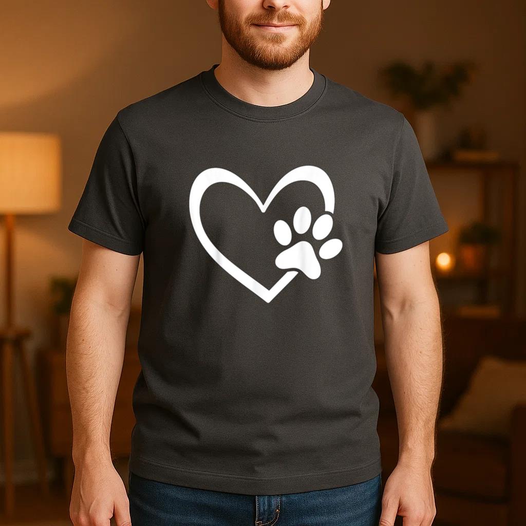 Dog Dad Mom Puppy Love Dogs T-Shirt image 3