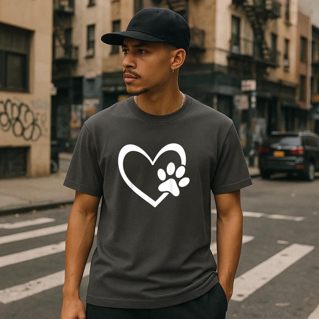 Dog Dad Mom Puppy Love Dogs T-Shirt image 0