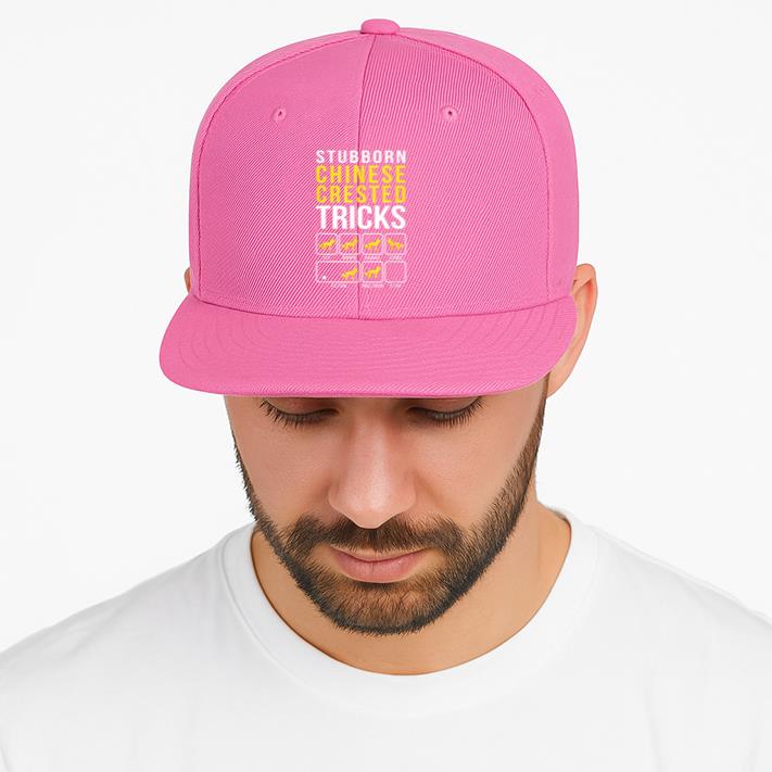 Chinese Crested Stubborn Dog Tricks Cap image 3