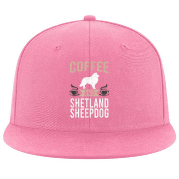 Coffee And Shetland Sheepdog Dog Cap image 0