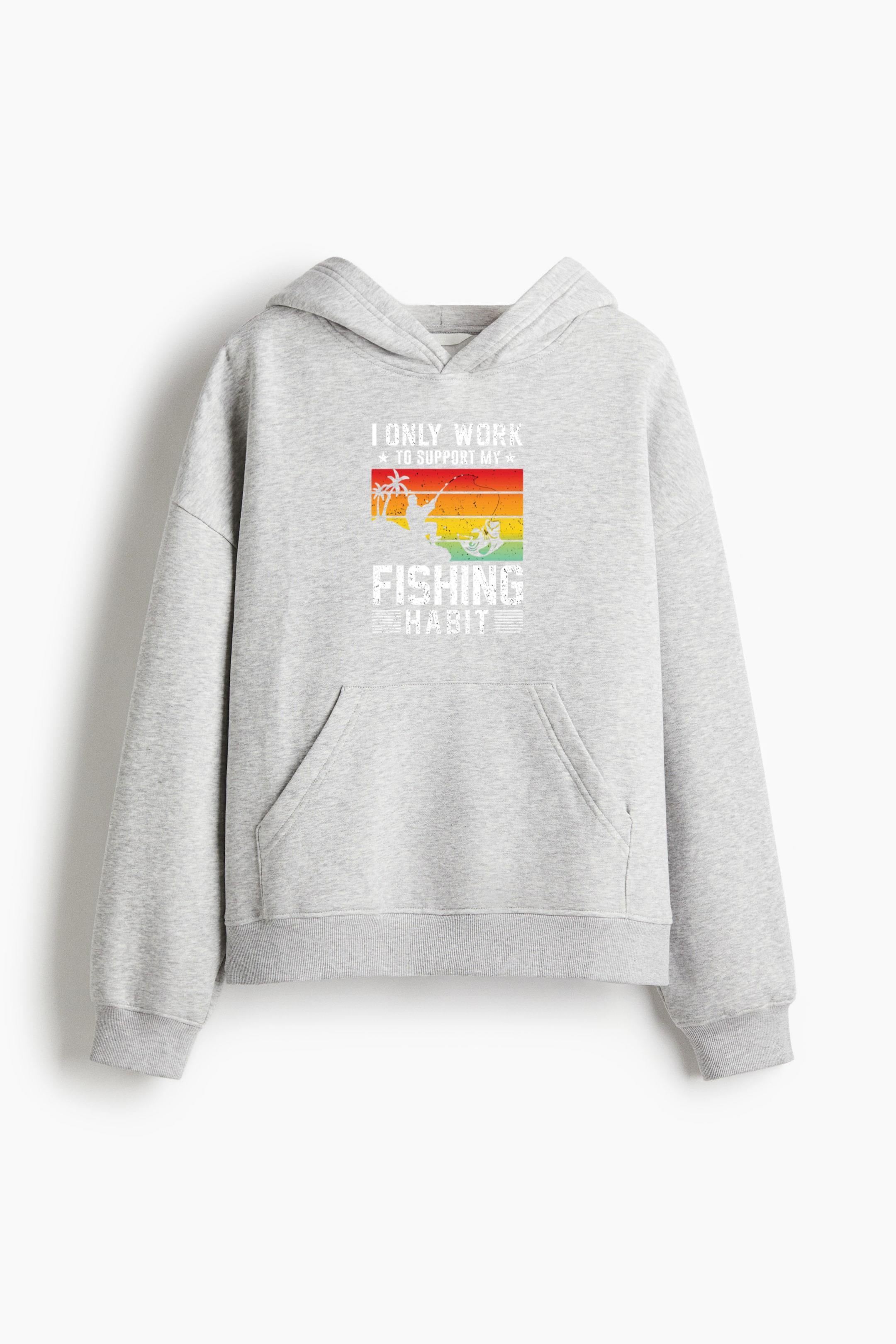 Explorer Hiking Happy Modern Loose-Fit Printed Hoodie image 3