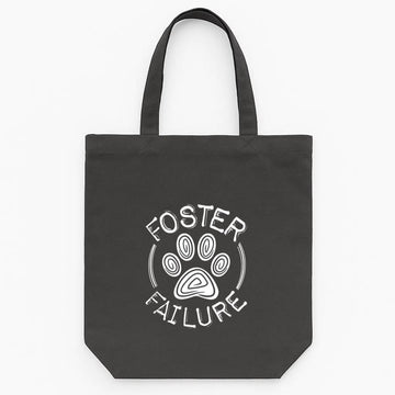 Foster Failure Dog Cat Tote Canvas Bag image 0