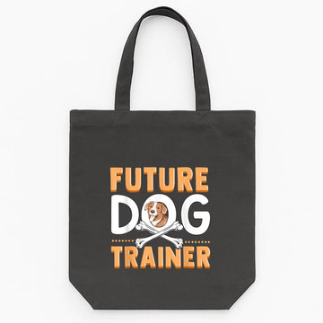 Future Dog Trainer Tote Canvas Bag image 0