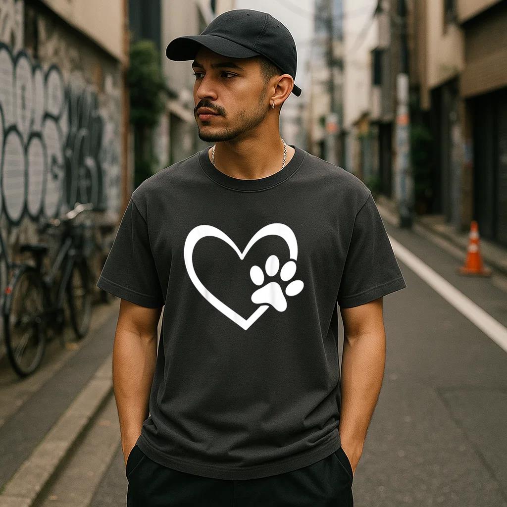 Dog Dad Mom Puppy Love Dogs T-Shirt image 2