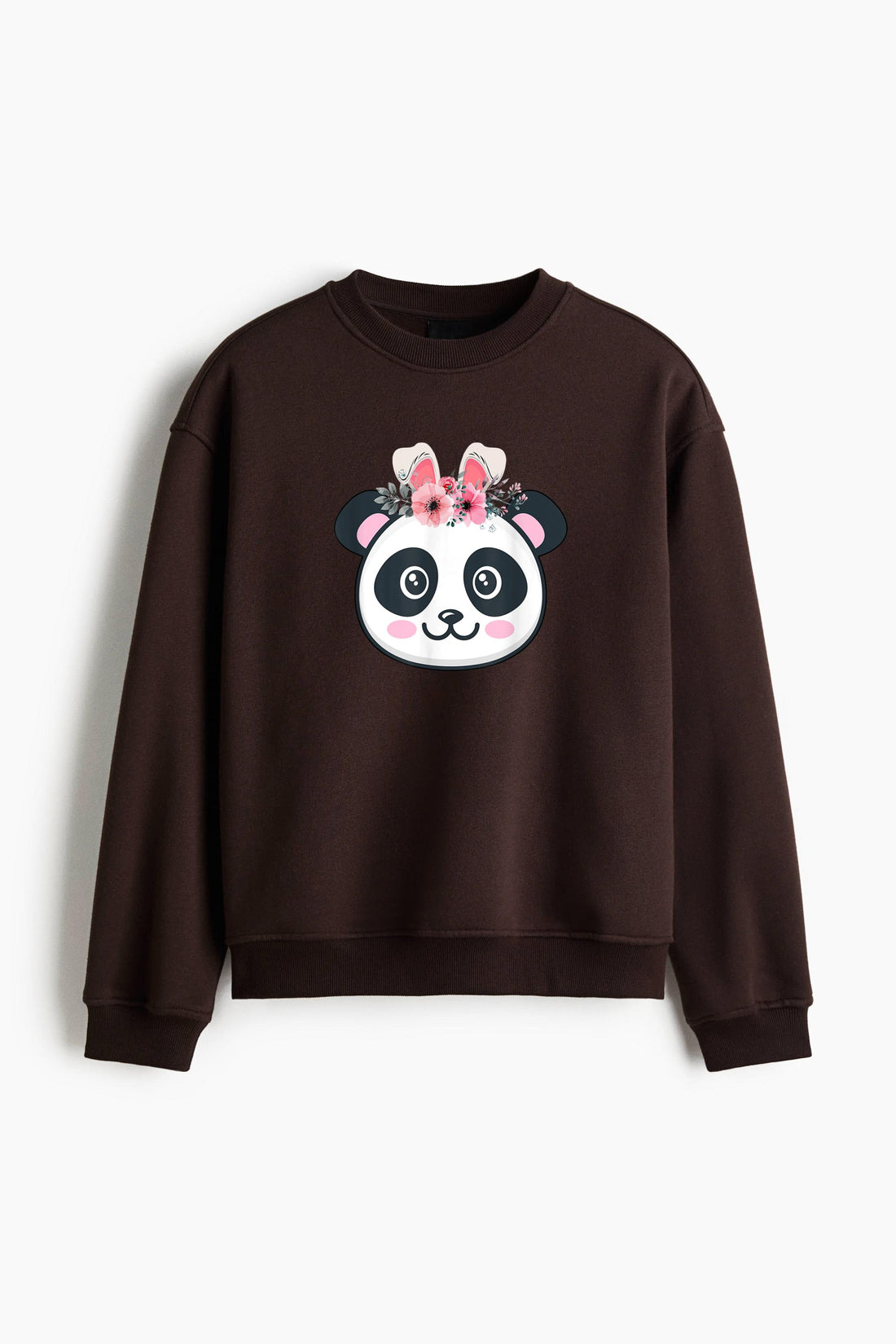 Easter Bunny Panda Bear Regular Fit Printed Sweatshirt  image 0