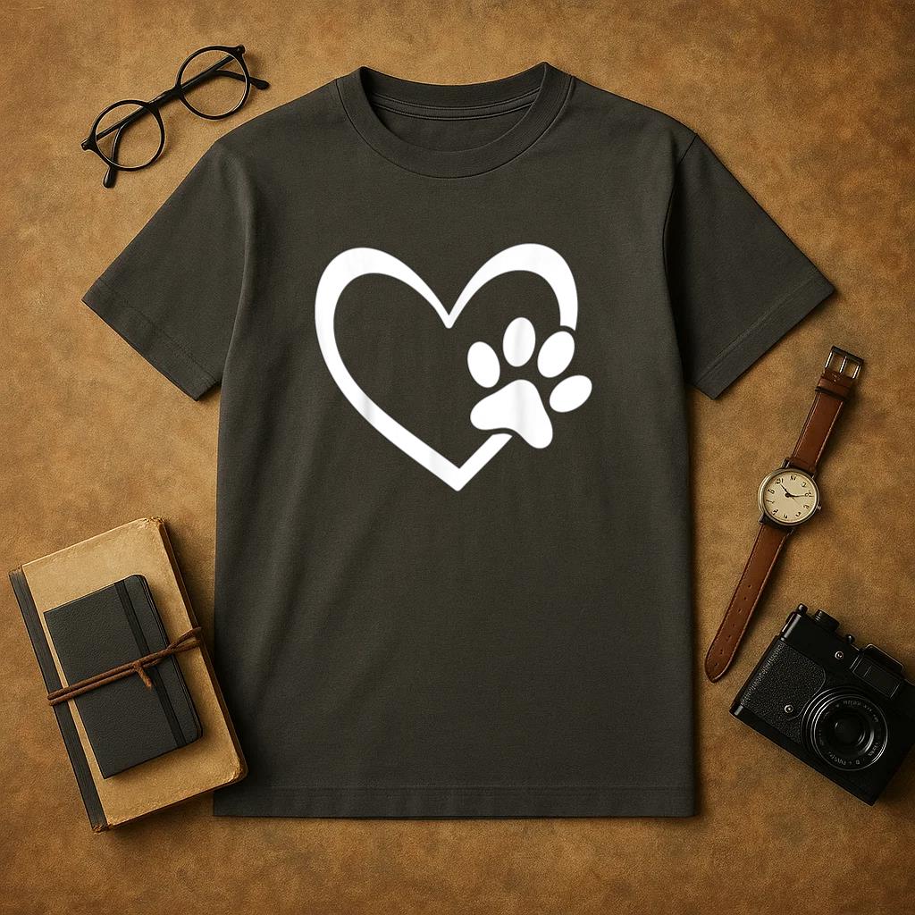 Dog Dad Mom Puppy Love Dogs T-Shirt image 0