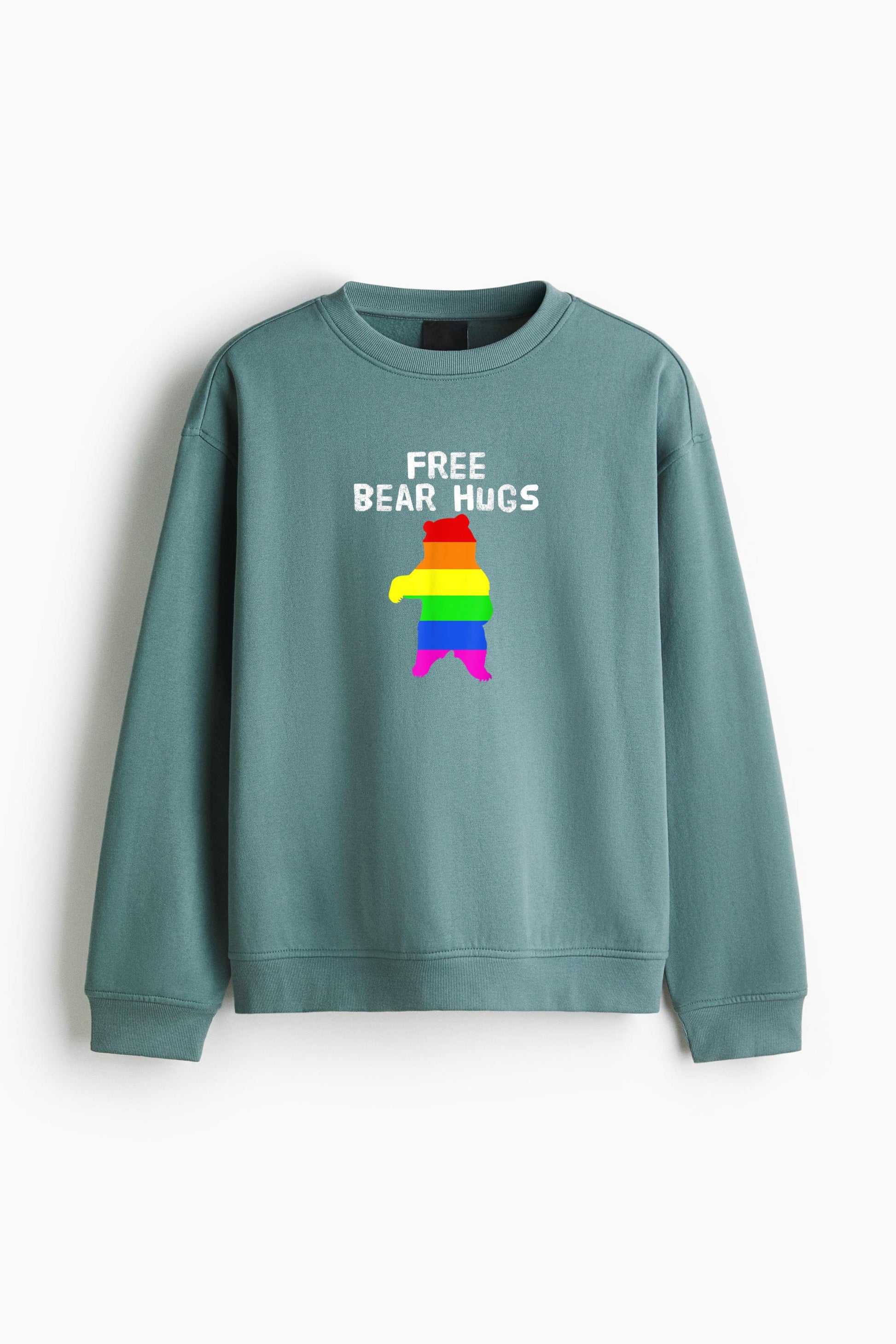 Bear Hugs Regular Fit Printed Sweatshirt  image 3