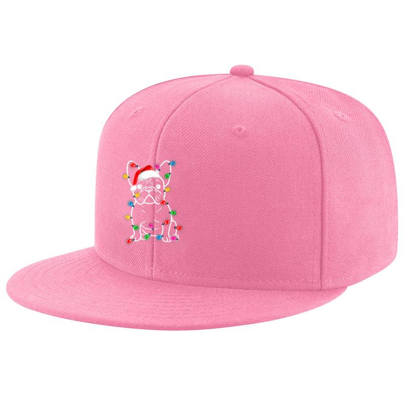 Christmas Lights Dog French Bulldog Cap image 2