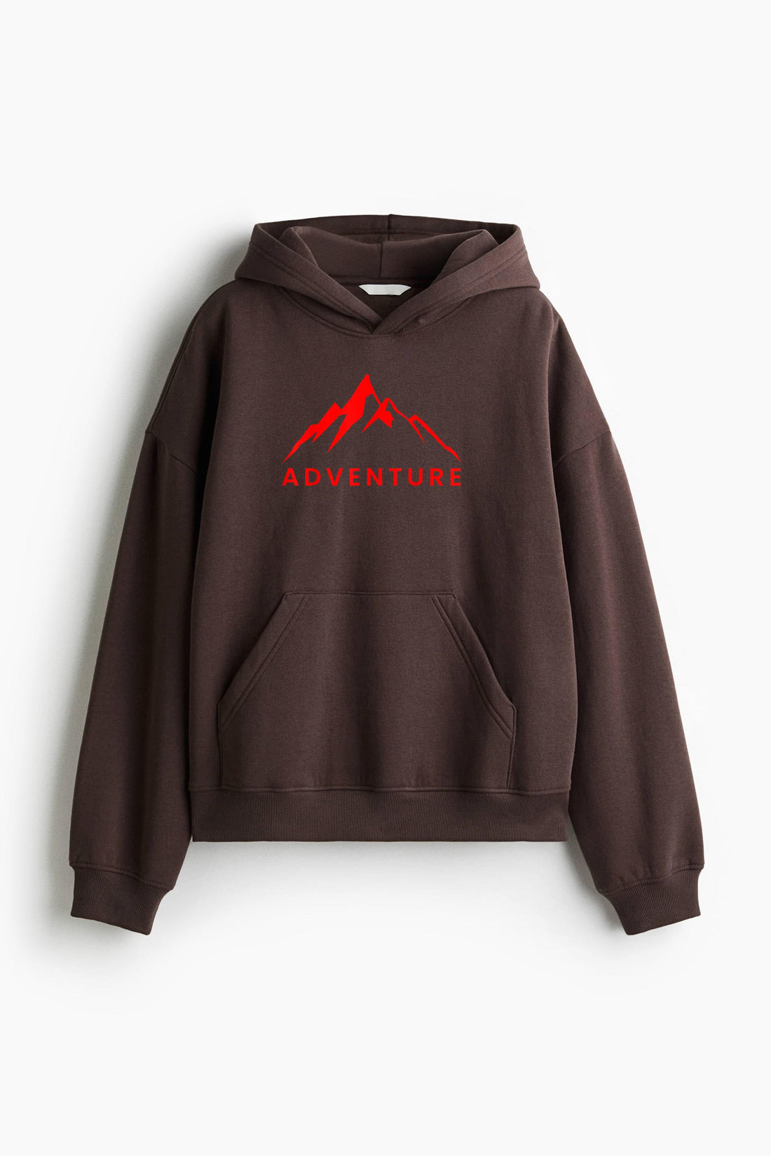 Mountain Adventure Hiking Camping Loose-Fit Printed Hoodie image 0