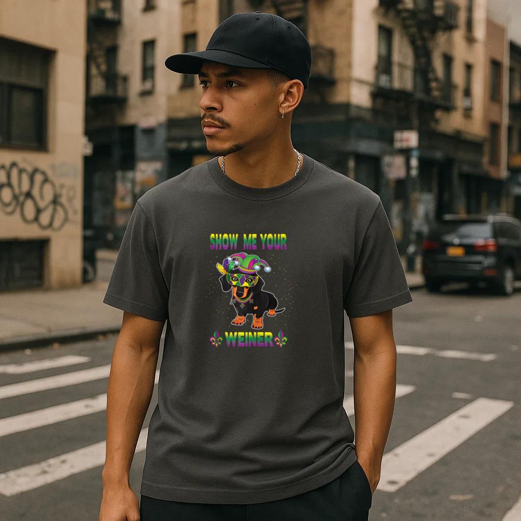 Dog Show Me Your Weiner T-Shirt image 0