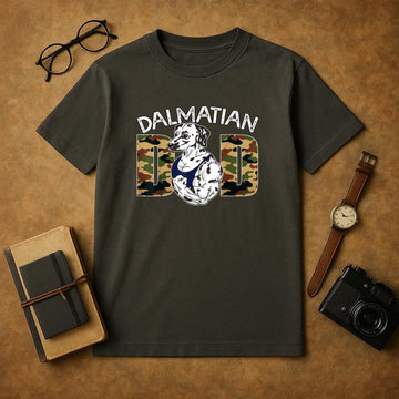 Dalmatian Dad Dog Father Day T-Shirt image 0