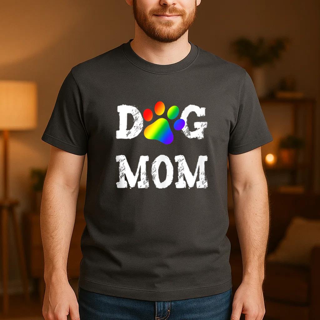 Dog Mom T-Shirt image 3