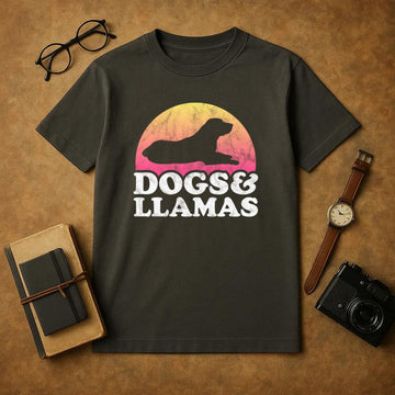 Dogs And Llamas T-Shirt image 0