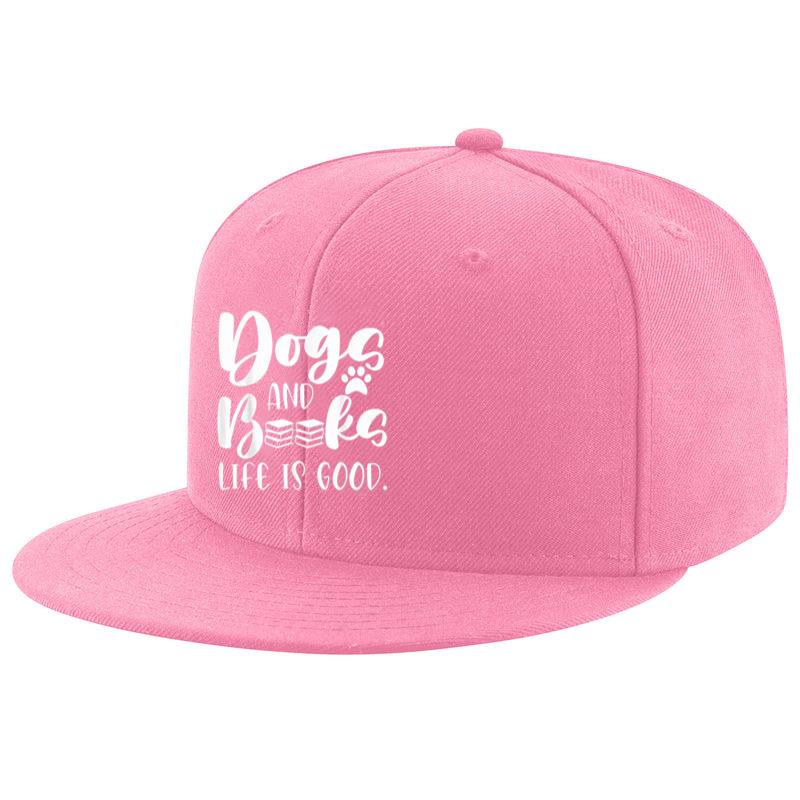Books And Dogs Life Is Good Cap image 2