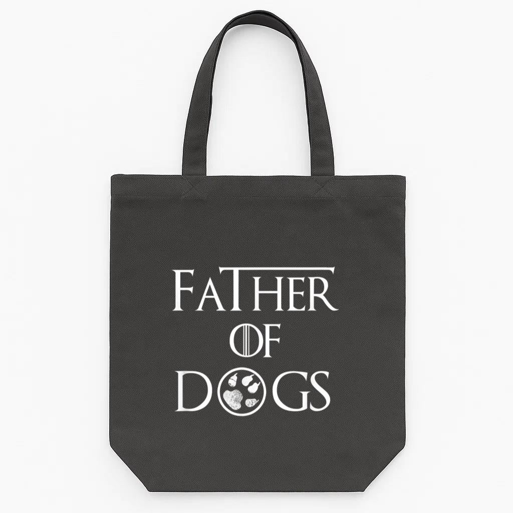Father Of Dogs Tote Canvas Bag image 0