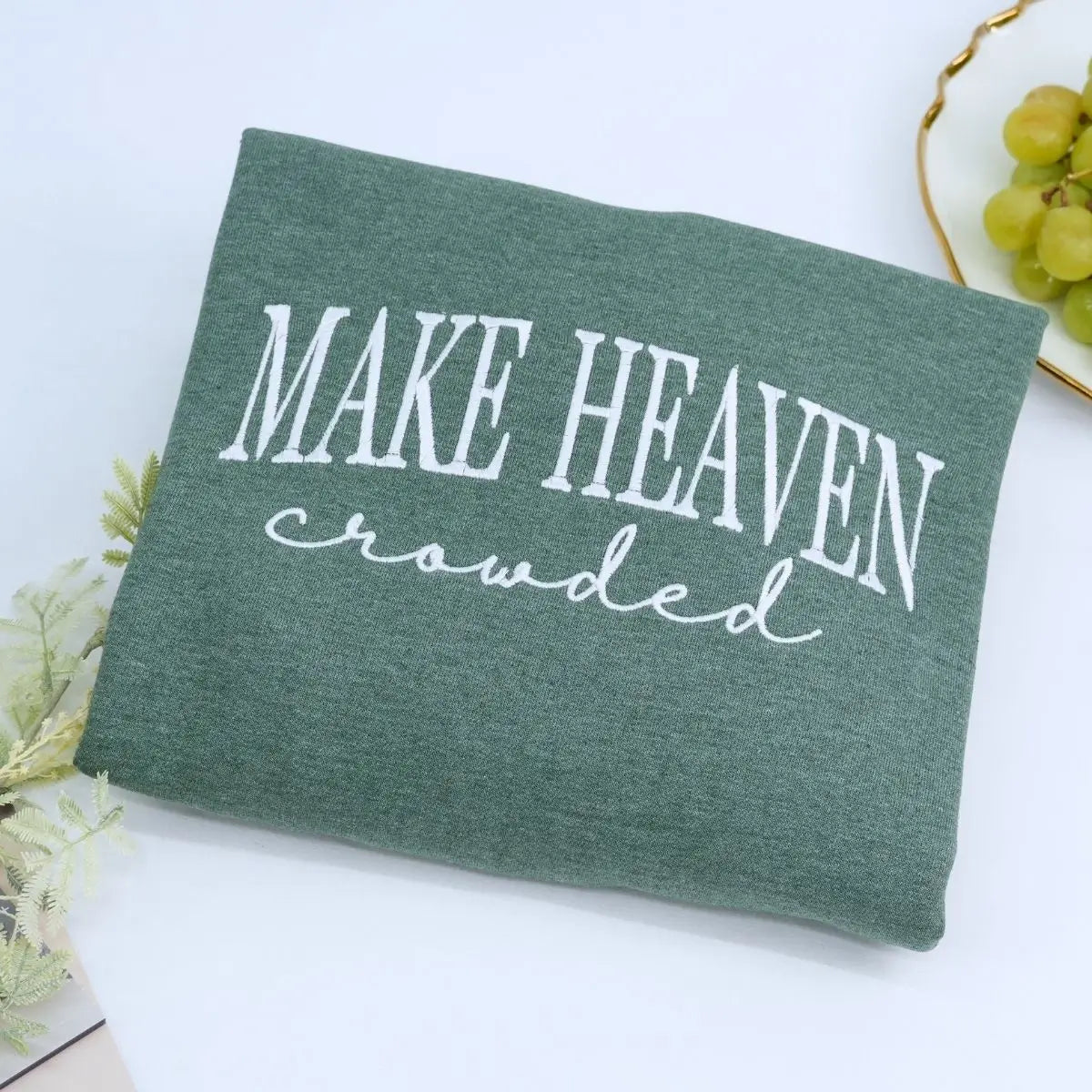 Faith-Driven Embroidered Sweatshirt or Hoodie