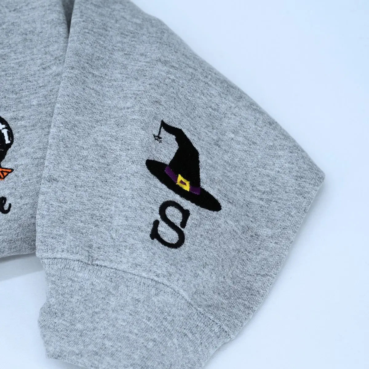 Funny Spooky Goose Halloween Embroidered Sweatshirt - Unisex Cozy Gift