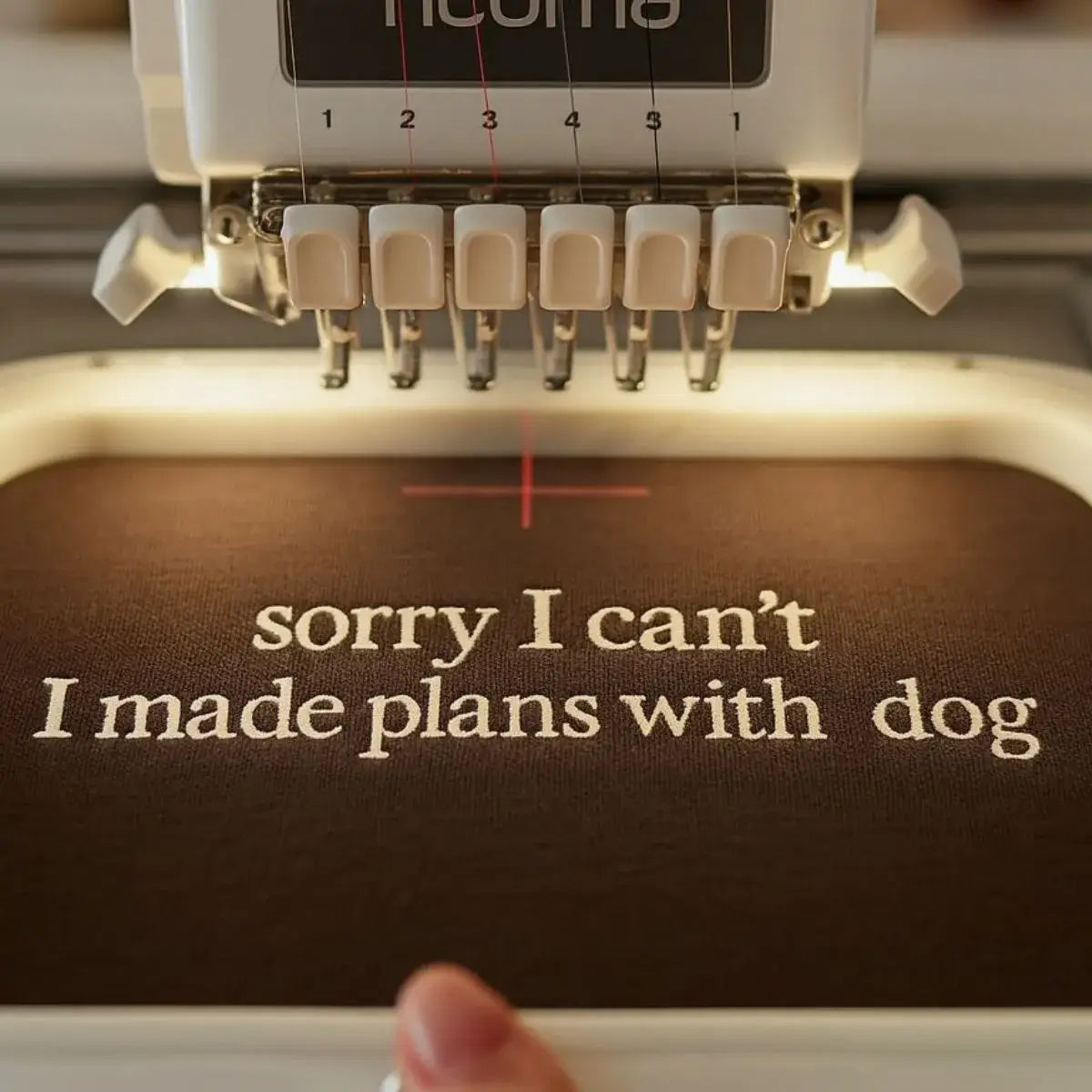 Dog Lover Embroidered T-Shirt, Funny Gift for Pet Owners
