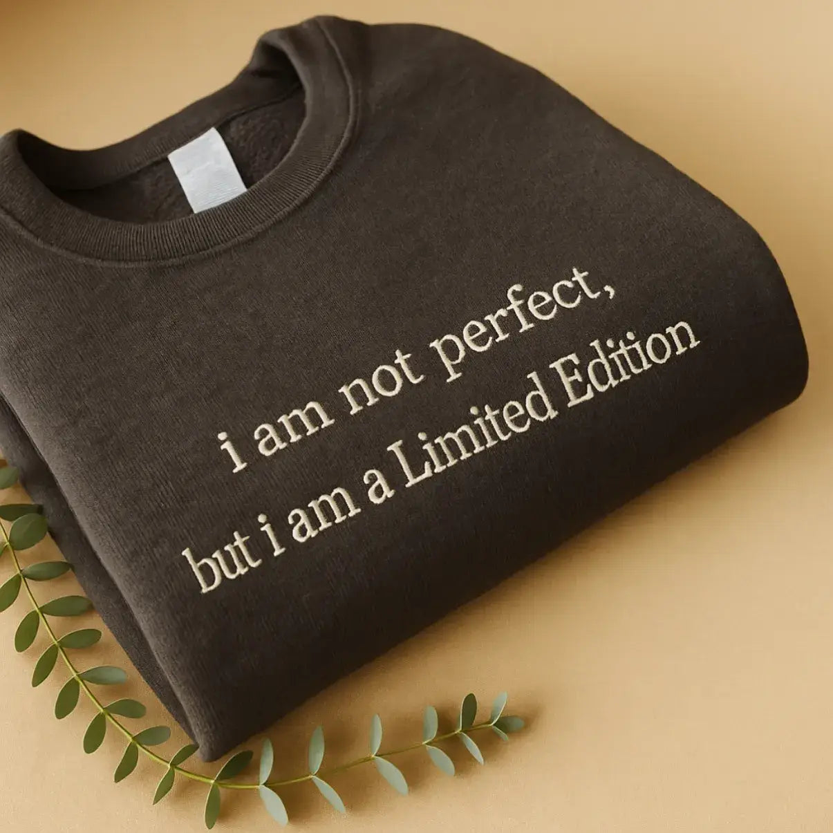 Limited Edition Embroidered Shirt Black Unisex Tee
