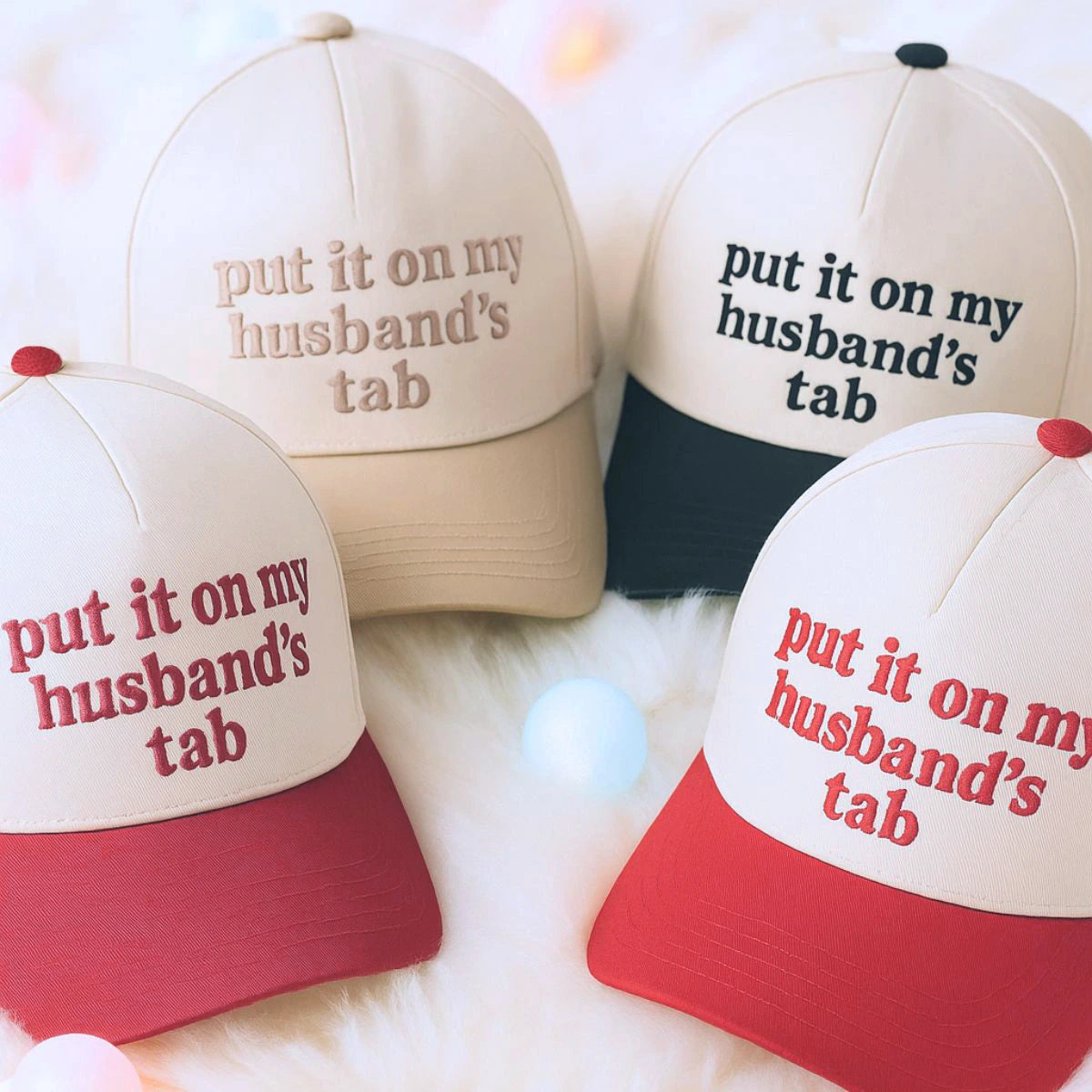 Custom Embroidered Trucker Hat with Cheeky Phrase, Adjustable Snapback