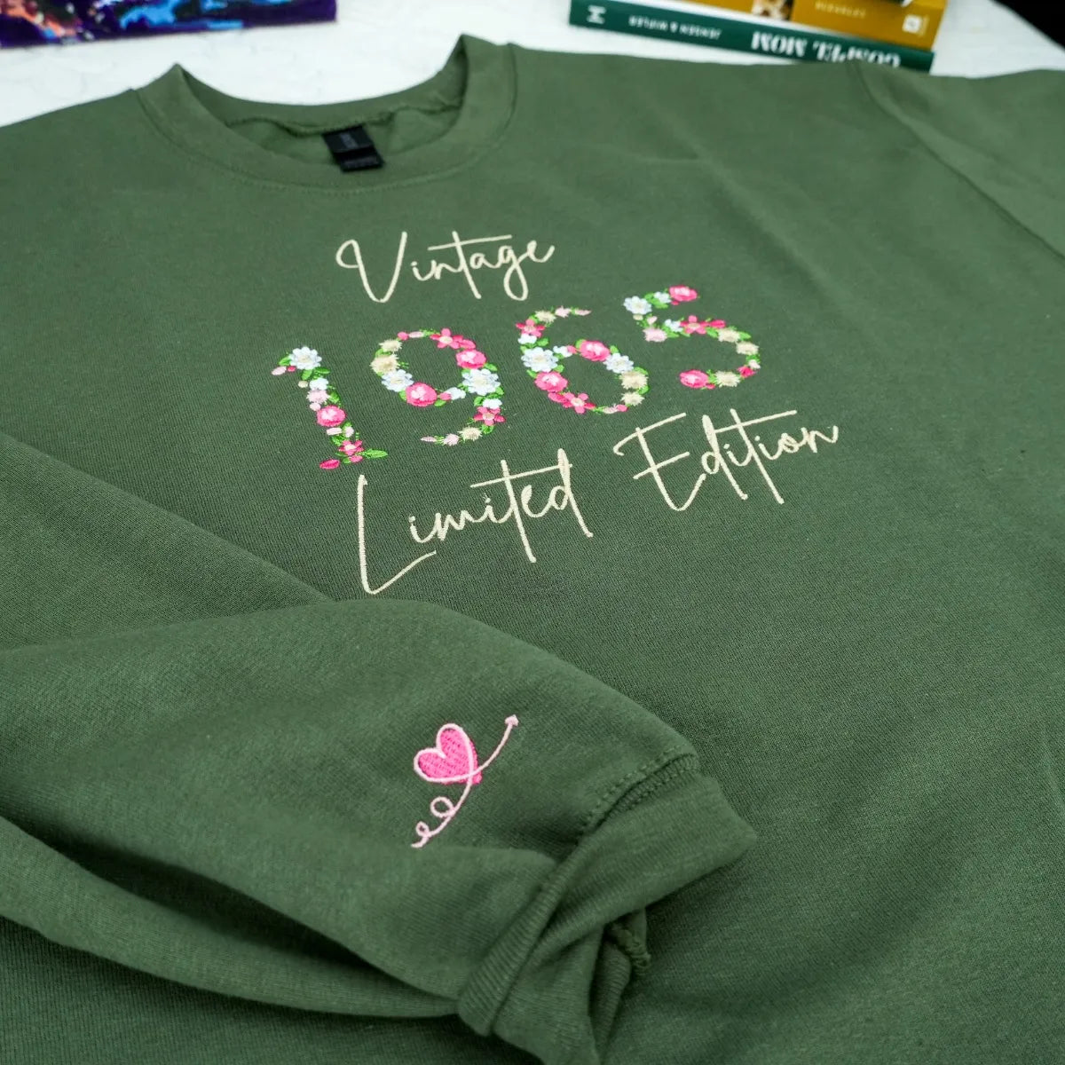 Personalized Vintage 60th Birthday Floral Shirt - Custom Year - Limited Edition Gift