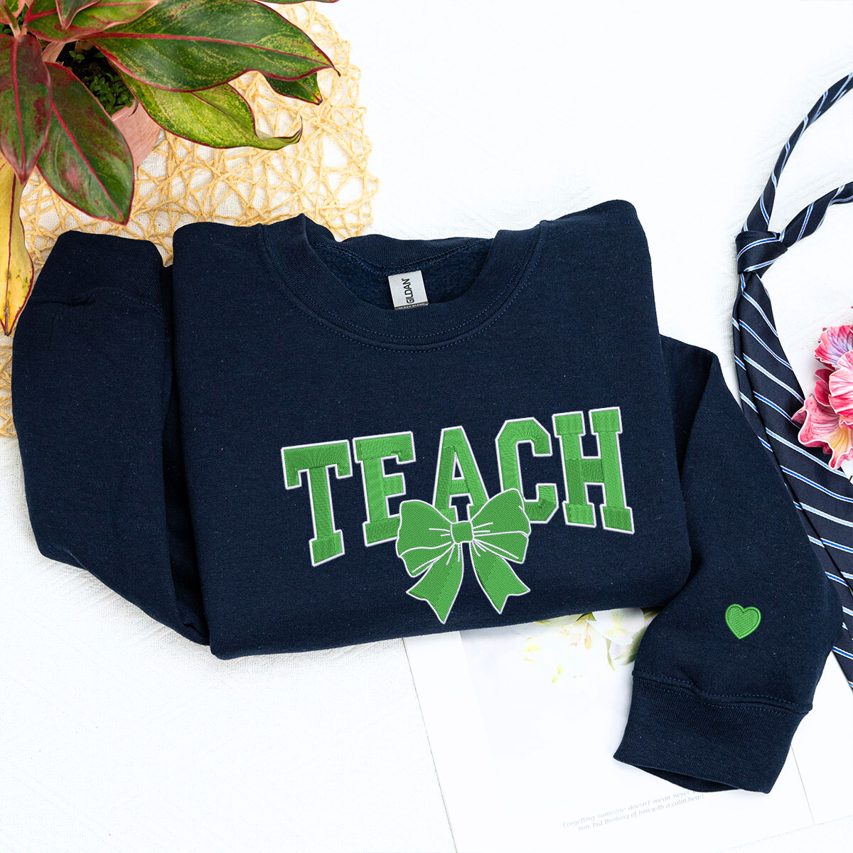 Custom St. Patricks Day Teach Sweatshirt or Hoodie