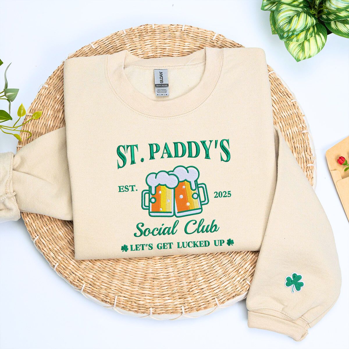 St. Patricks Day Beer Lover Drinking Team Sweatshirt or Hoodie