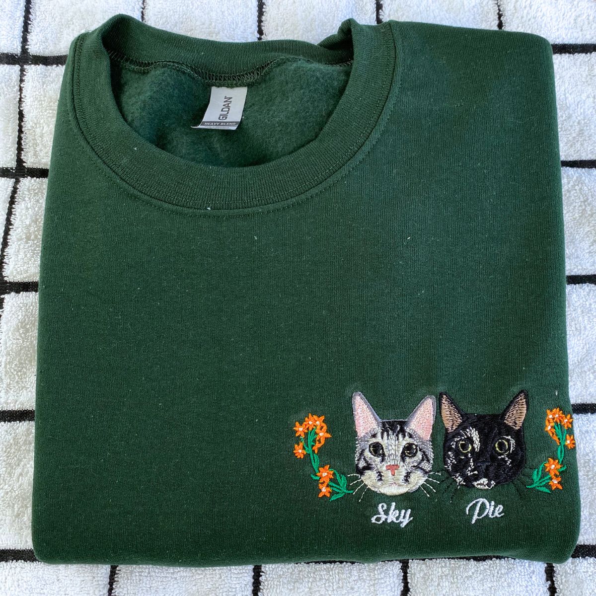 Dog Lover Embroidered Sweatshirt, Hat & Tote Bag Set