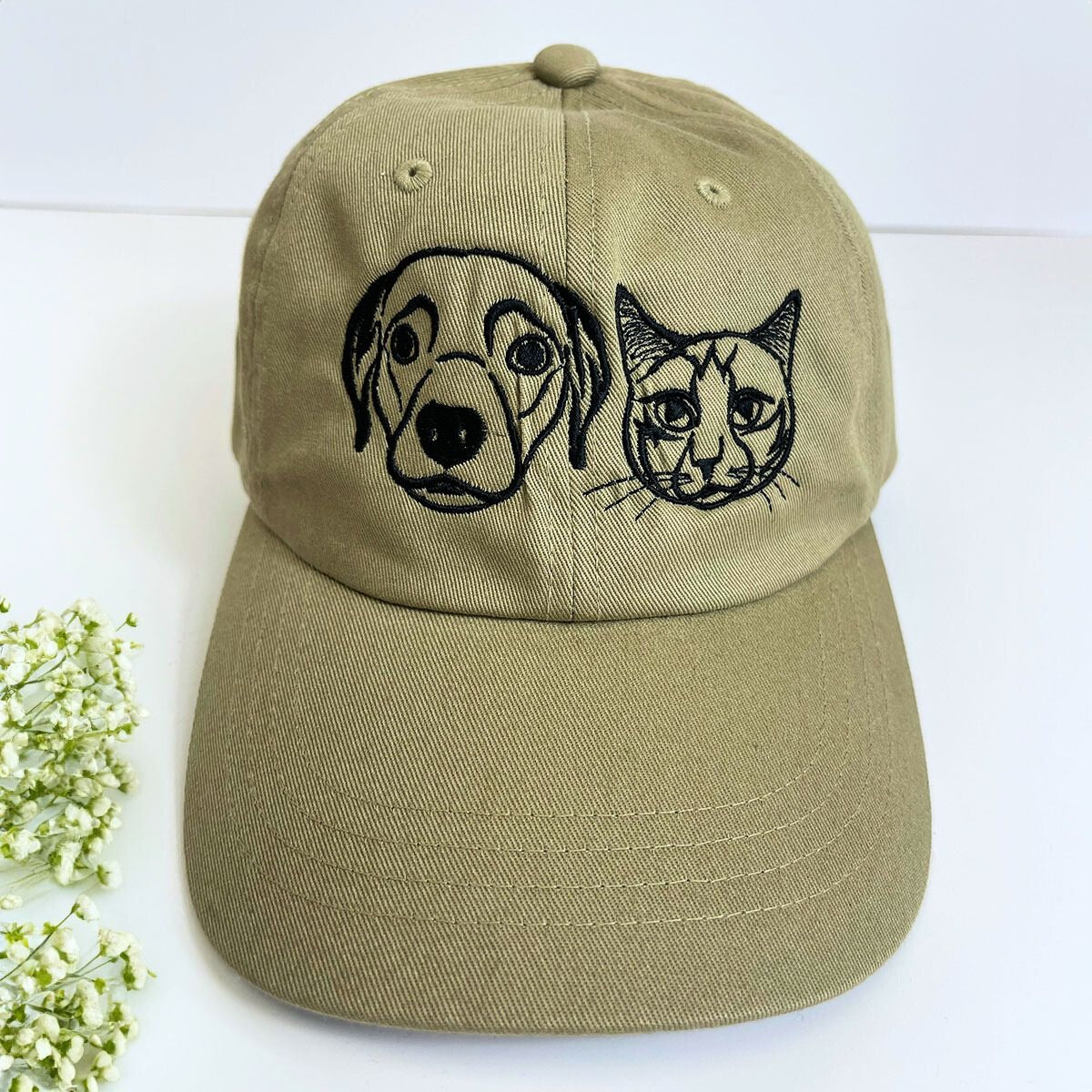 Dog Lover Embroidered Sweatshirt, Hat & Tote Bag Set