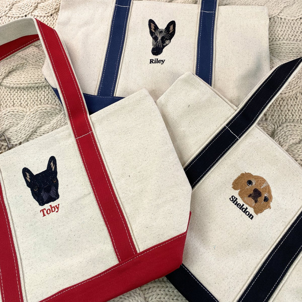 Dog Lover Combo: Embroidered Hat & Tote Set – Premium Gear for Enthusiasts