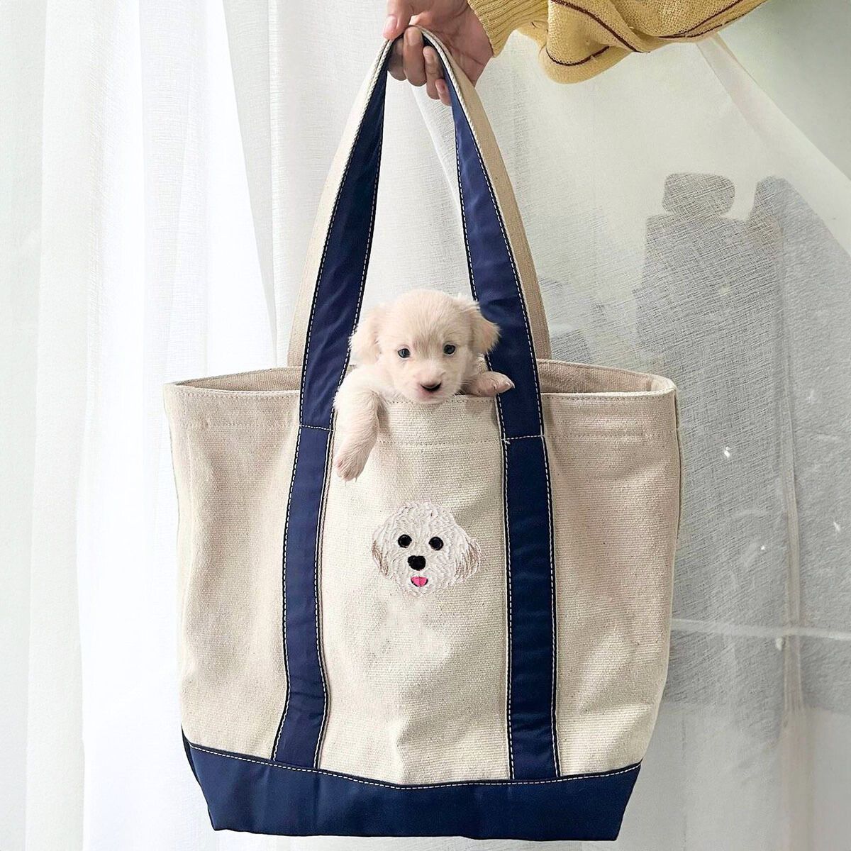 Dog Lover Combo: Embroidered Hat & Tote Set – Premium Gear for Enthusiasts
