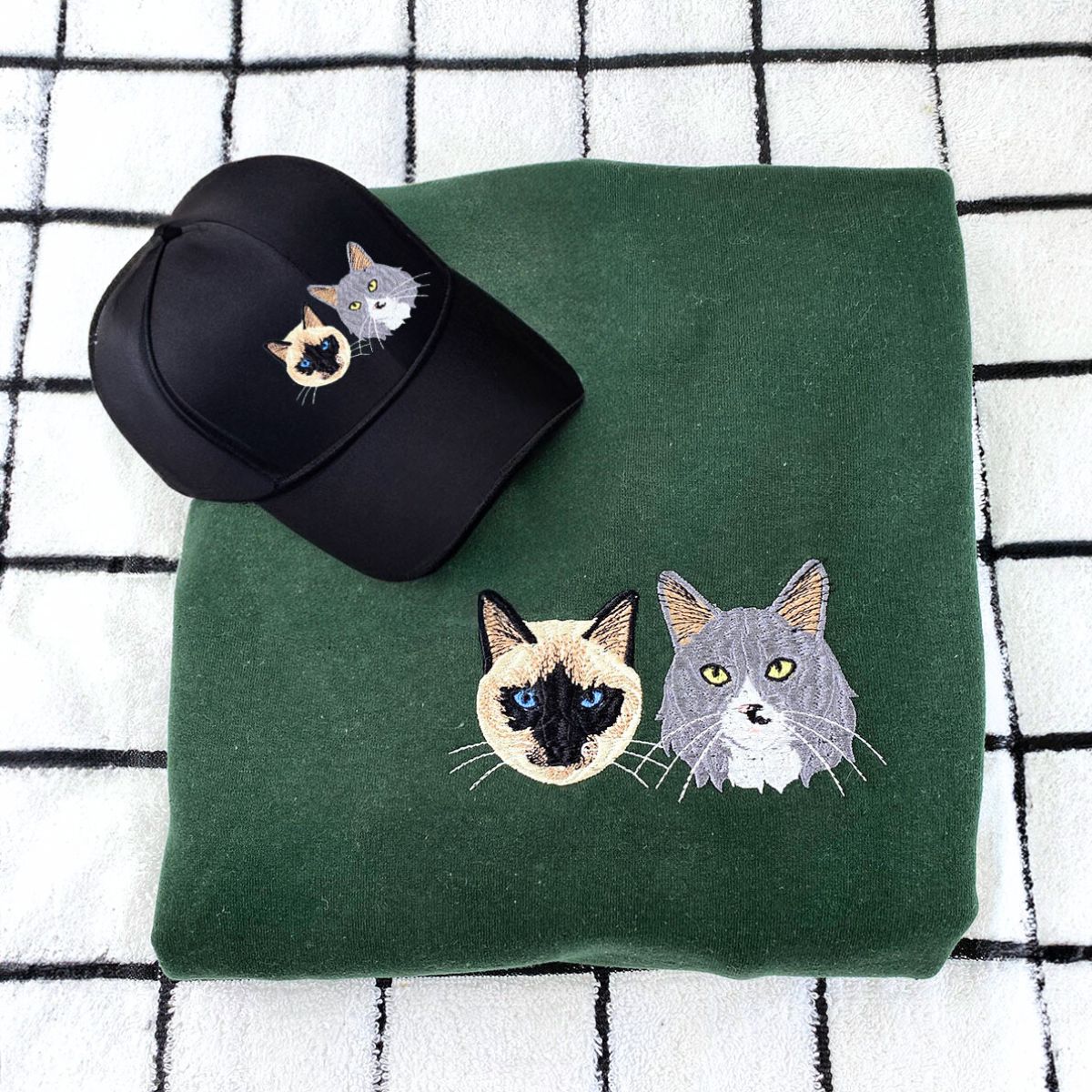 Cat Lover Trio Pack: Sweatshirt, Hat & Tote Set