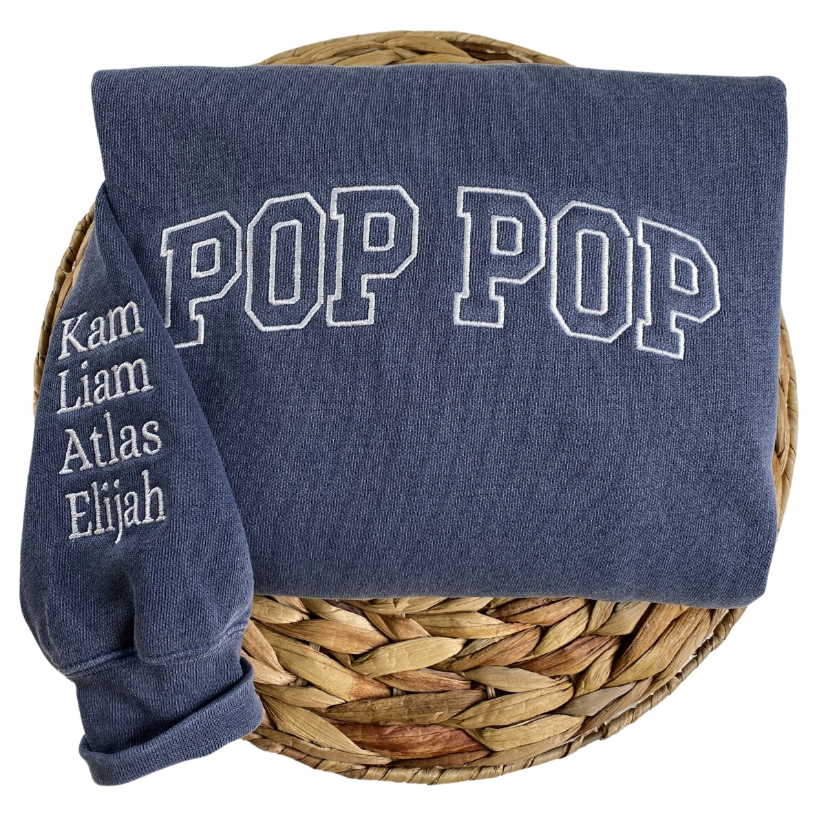 Custom Embroidered Grandpa Sweatshirt