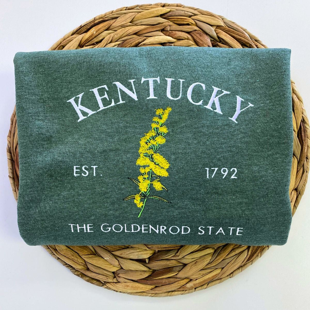 Kentucky State Goldenrod Embroidered sweatshirt