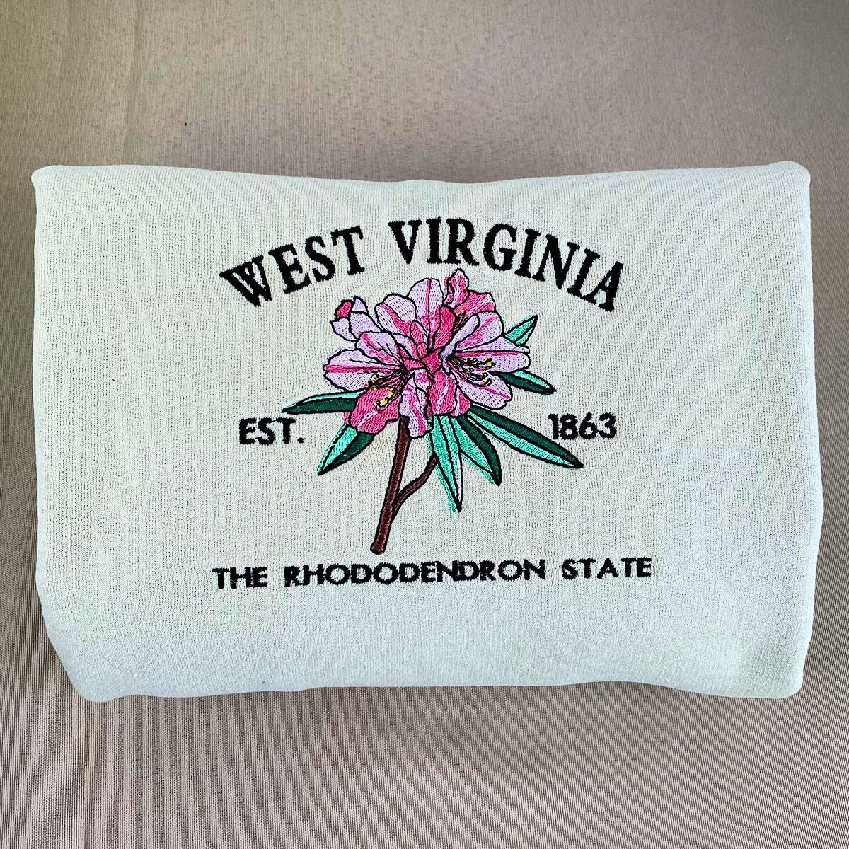 Maryland State Black-Eyed Susan Embroidered Sweatshirt - Premium Nature Design