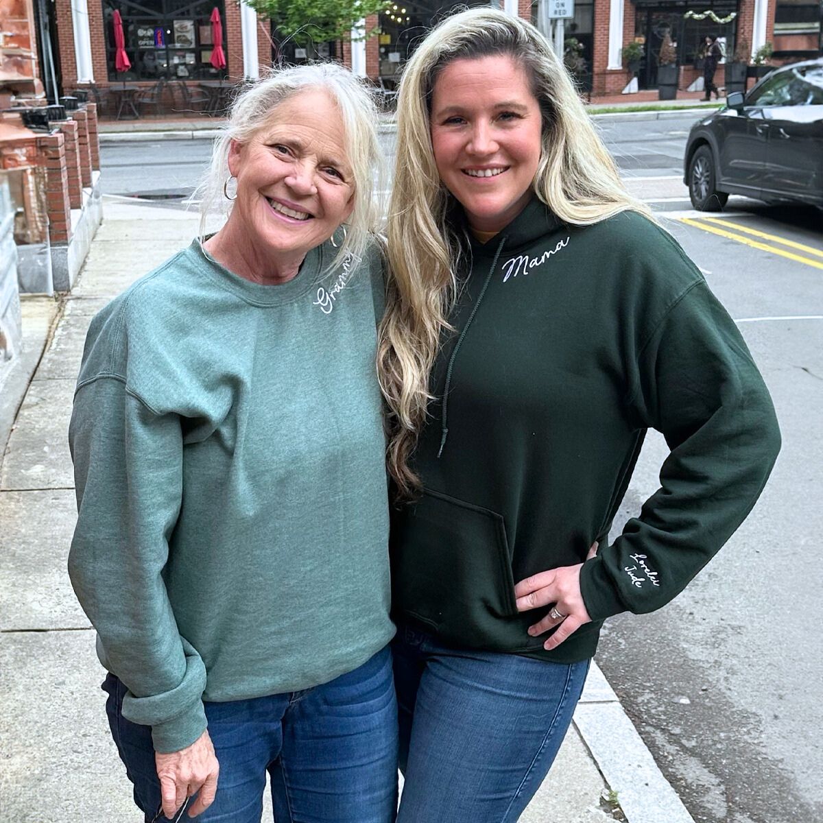 Personalized Nonna Embroidered Sweatshirt