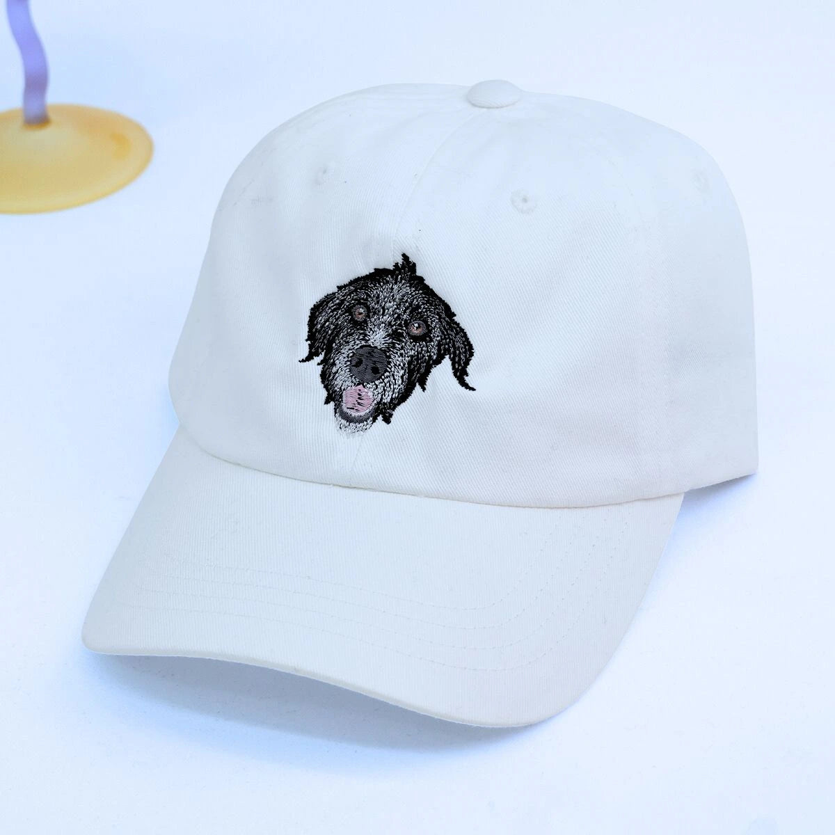Embroidered Pet Photo Custom Hat - Personalized Gift Idea