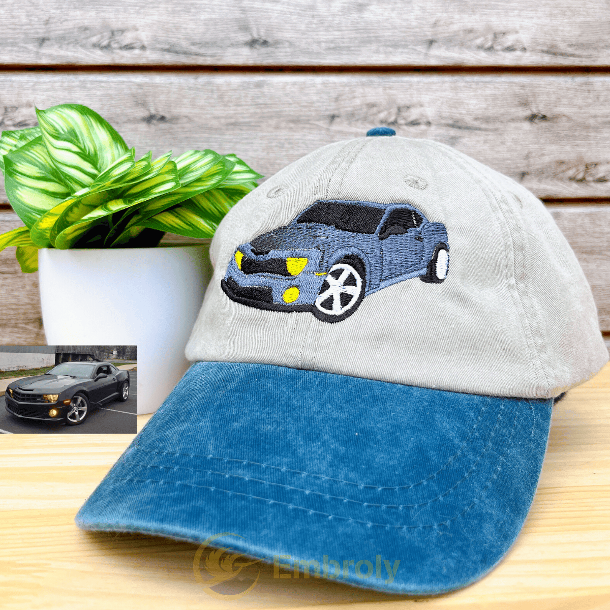 Car Embroidered Hat for Car Enthusiasts