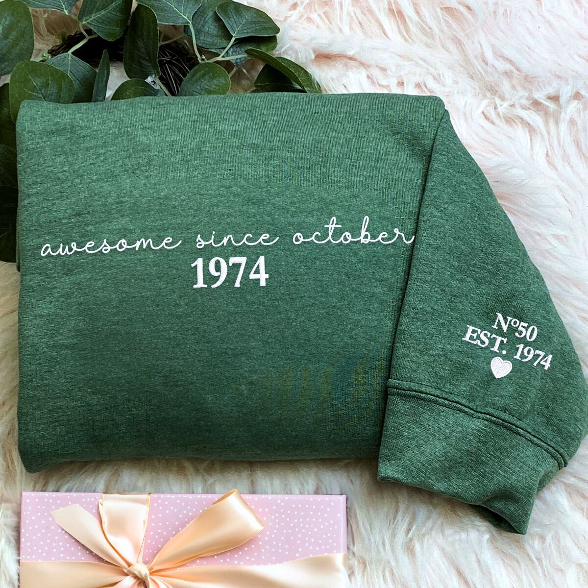 Personalized Birthday Embroidered Shirt - Unique Gift Idea