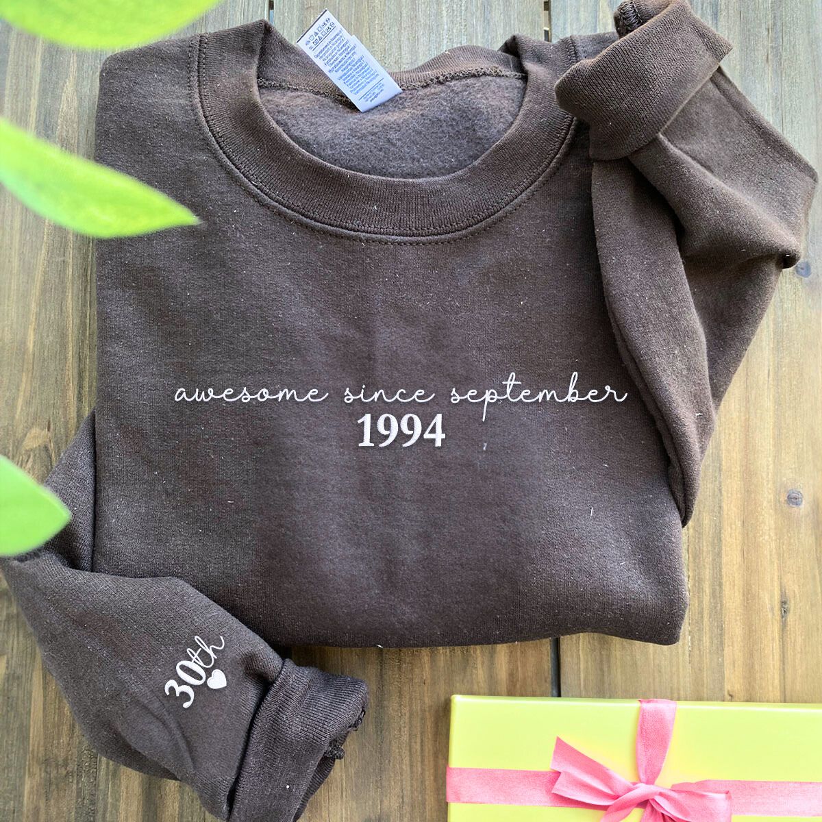 Personalized Birthday Embroidered Shirt - Unique Gift Idea