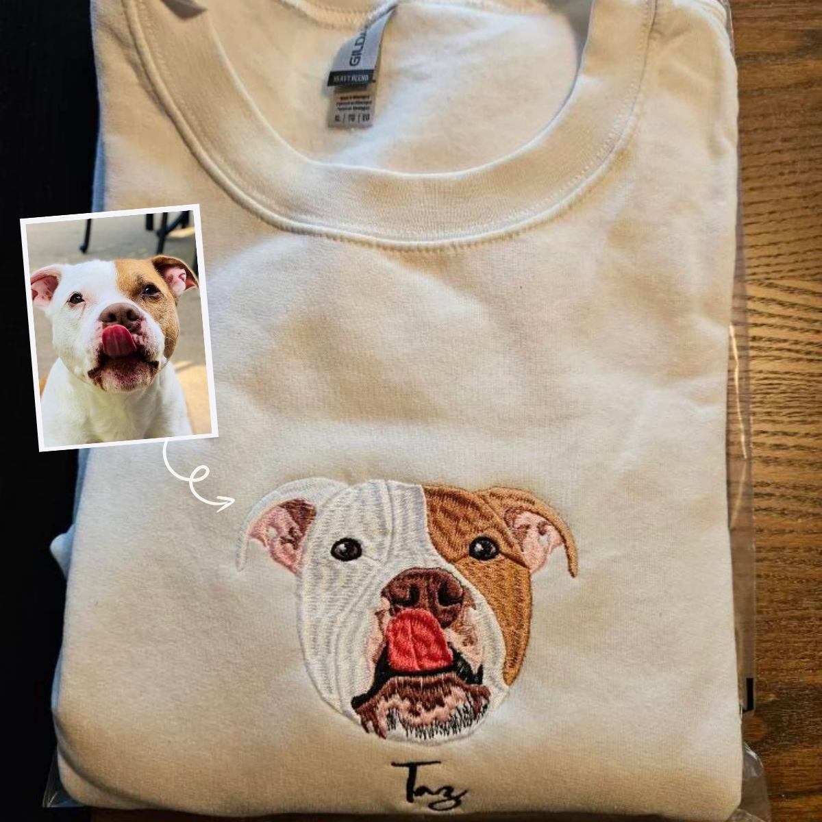 Personalized Cavapoo Embroidered Sweatshirt