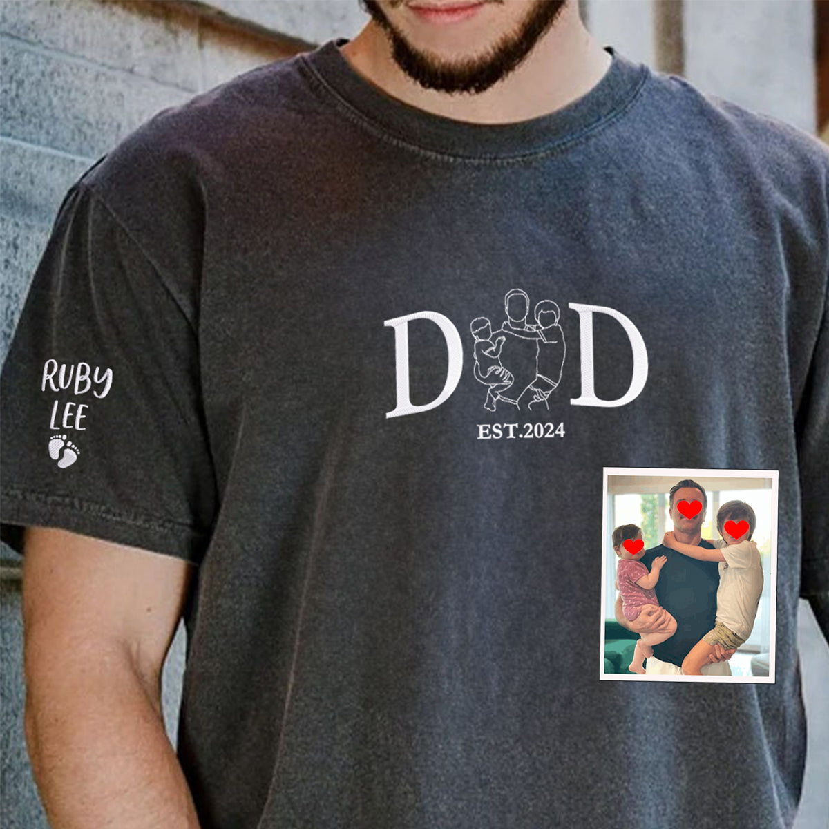 Cool Dad Embroidered Shirt - Personalized Charm & Style