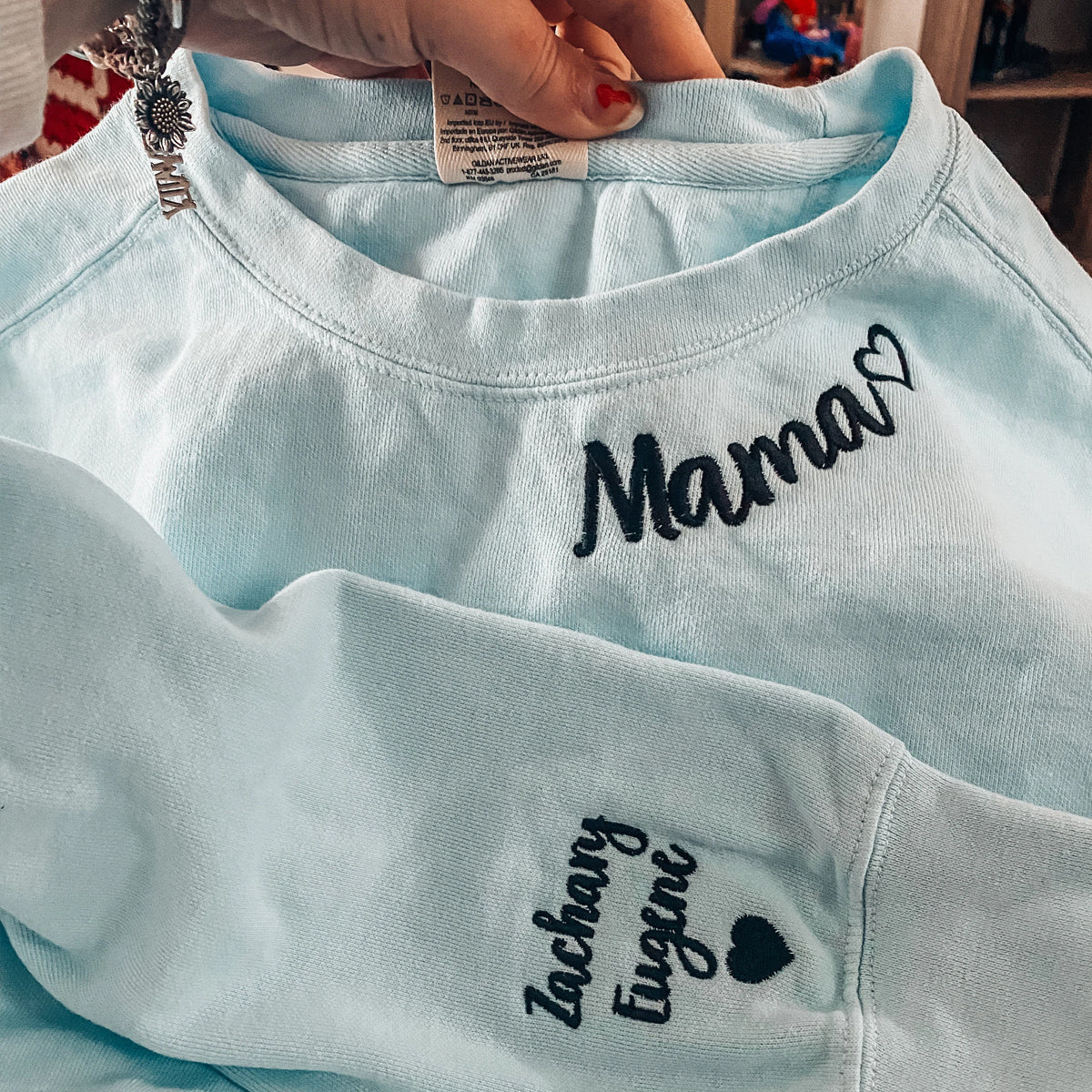 Personalized Mamaw Family Names Shirt | Comfort Color Soft Fabric