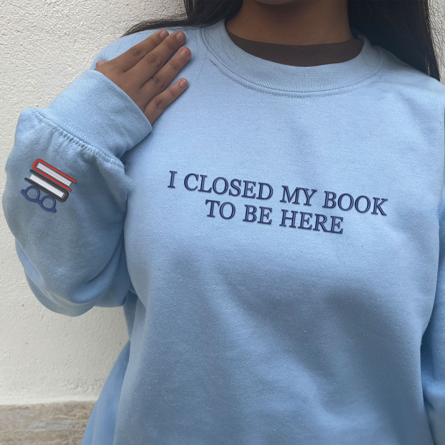 Novelty Book Lover Sweatshirt - Cozy Reading Passion Apparel