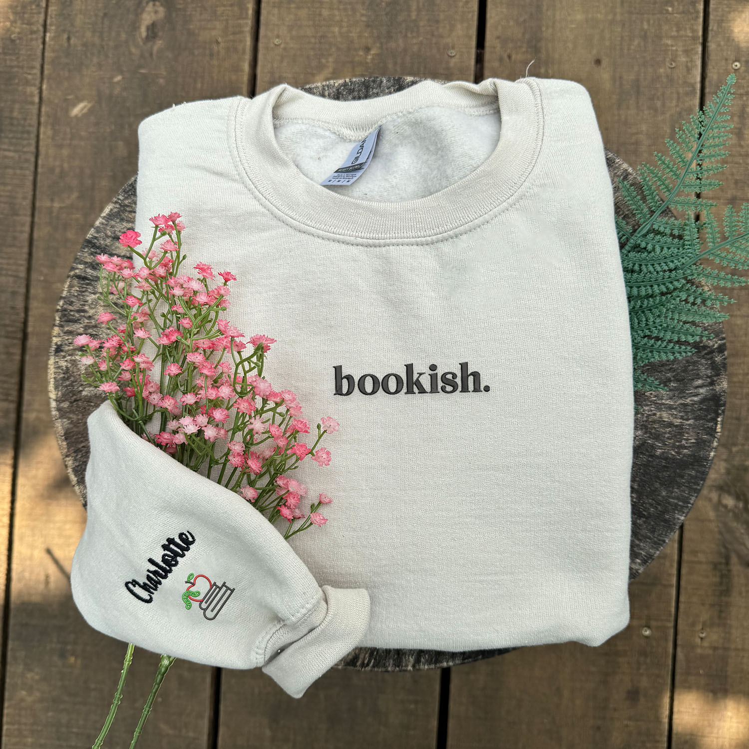 Customizable Book Lovers Sweatshirt or Hoodie