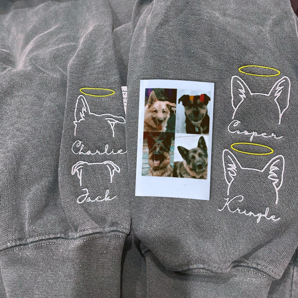 Dog Mom Era Embroidered Sweatshirt - Comfort Colors
