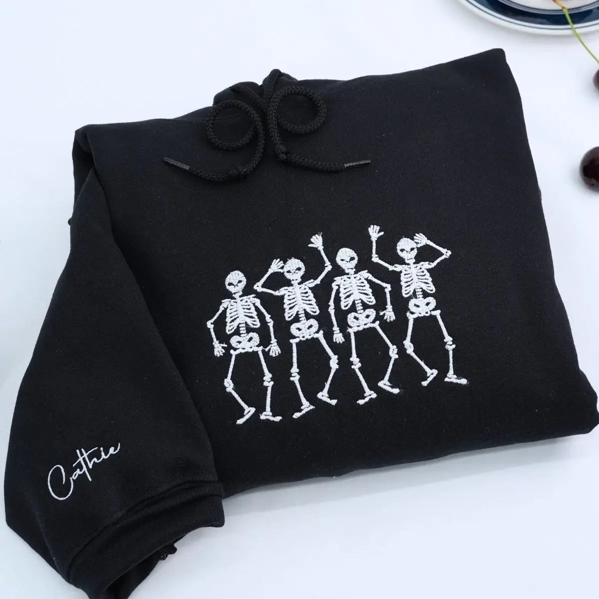 Funny Dancing Skeletons Halloween Sweatshirt