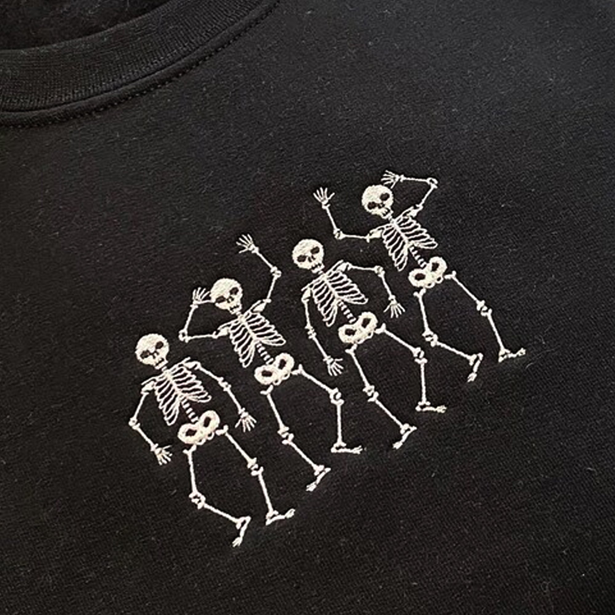 Funny Dancing Skeletons Halloween Sweatshirt