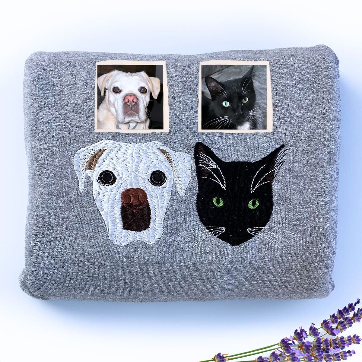 Custom Pet Embroidered Shirt - Personalized Animal Lover Gift