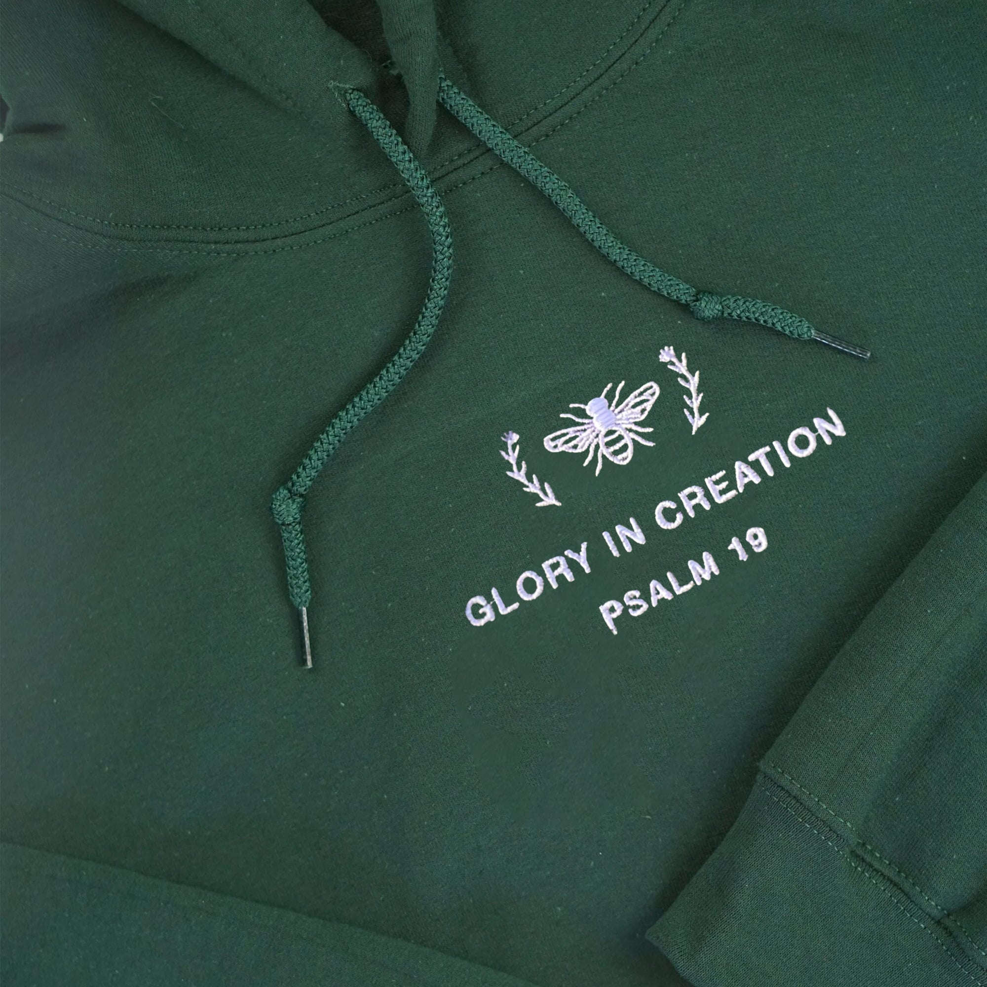 Christian Psalm Embroidered Sweatshirt